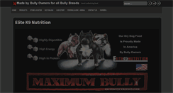 Desktop Screenshot of maximumbully.com
